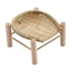 thumbnail image 1 of Bandeja De Cesta Tejida De Bambú, Bandeja De Almacenamiento Redonda Para Verduras, Mueble De Desayuno, Madera De 16cm, 1 of 5