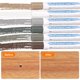 thumbnail image 5 of Uxcell Palitos de Relleno de Madera 6 Colores Ceras de Reparación de Muebles de Cera para Marrón Claro, Blanco, Gris Estrellado, Nogal Gris, Azul Gris Oscuro, Azul Gris Claro, 5 of 7