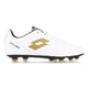 thumbnail image 1 of Zapato Fútbol Hombre Lotto Stadio 705 FG Blanco Dorado, 1 of 7