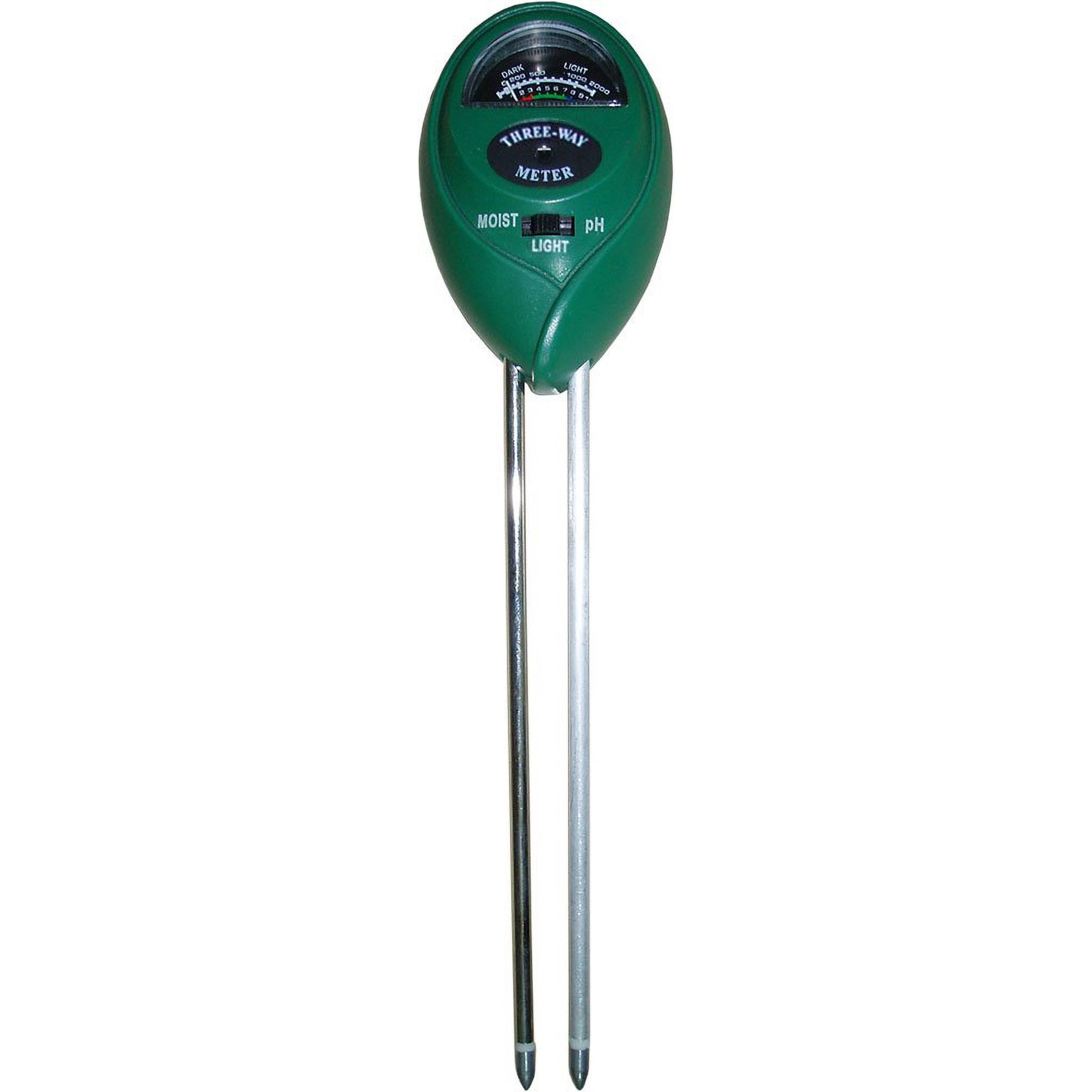 Medidor Hydrofarm Mgmlp1 Active Air De 3 Vías Para Medir El Ph, La Luz Y La Humedad