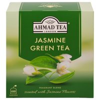 Bolsitas De Té Tea Ahmad Tea Con Jazmín Y Té Verde Etiquetado, 100 Unidades