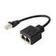 thumbnail image 5 of Lan Ethernet Splitter Negro A Adaptador De Red Computadora Uno A Dos, 5 of 5