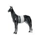 thumbnail image 1 of Escultura De Caballo, Figura Decorativa Creativa Para Estantería De Libros, Estante De Sala De Estar, Gris Grande, 1 of 5