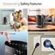 thumbnail image 4 of Calentador de sobremesa Lasko Ellipse Ceramic 1500W para el hogar negro, 4 of 9