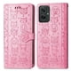 thumbnail image 1 of Funda Cartera FOXDOCK para Motorola Moto G55 , Flip PU con Relieve de Gatos y Perros, Tarjetero y Soporte, 1 of 6