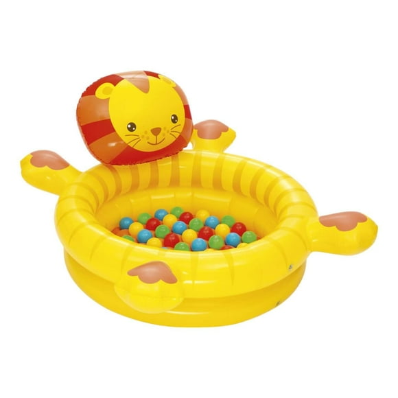 Piscina De Pelotas Inflable Diseño Leon