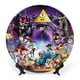 thumbnail image 1 of Gravity Falls Plato decorativo de porcelana fina (bone china), plato decorativo de cerámica para hogar, oficina, soporte de pared, platos decorativos para dormitorio - 6 pulgadas (15 cm), 1 of 6