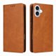 thumbnail image 2 of Funda Cartera para iPhone 16 Plus con Ranuras Tarjetas y Soporte - Protección Completa Marrón, 2 of 5