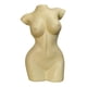 thumbnail image 4 of Florero De Cuerpo Femenino Maceta De Resina Estatuas De Mujer Adorno De Escritorio Decoración Amarillo 19x15x30.5cm, 4 of 5