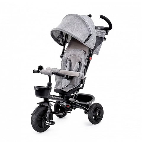 Kinderkraft - Triciclo 3 En 1 Aveo Gris