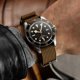 thumbnail image 4 of Correa para Reloj WatchGecko Ridge de Nylon Marrón 20 mm, 4 of 7