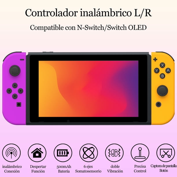 Joypad Remoto para Nintendo Switch con Función de Activación y