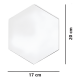 thumbnail image 2 of Pack 12 Espejos Adhesivos En Acrilico Hexagonal Decorativo, 2 of 3