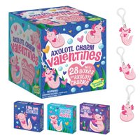 Kit De Caja Para El Día De San Valentín Peaceable Kingdom Axolotl Para Niños