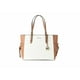 thumbnail image 1 of Cartera Michael Kors Saffiano Leather Drawstring Tote, Beige, 1 of 3