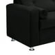 thumbnail image 3 of Sofa Vivo 3c Felpa 12 Negro, 3 of 5