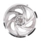 thumbnail image 1 of Cubierta De Ventilador De Aleación De Aluminio, Ligera, Profesional, Para Motocicleta, Cubierta De Entrada De Aire, Color Plata, 1 of 5