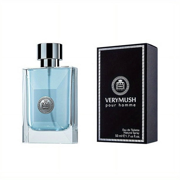 Eau De Toilette Spray For Men, Refreshing And Lasting Lemmon Scent, Blue Perfume For Dating, Party, Ideal Gift, 1.7 Oz