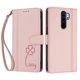 thumbnail image 3 of Funda Cartera Trébol para Xiaomi Redmi Note 8 Pro 4G con Ranuras Tarjetas y Carga Inalámbrica Rosa, 3 of 6