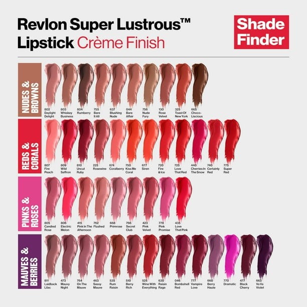 Lápiz labial Revlon Super Lustrous 764 On the Mauve, 4,4 ml | Lider