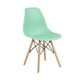 thumbnail image 2 of Comedor Mesa Vidrio 80Cms + 4 Sillas Eames Replica Color Menta, 2 of 2