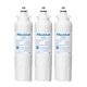 thumbnail image 1 of Filtro de agua Maxblue MB-F20, paquete de 3, para refrigerador LG LT800P, 1 of 9