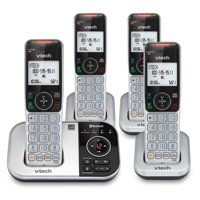 Teléfono Inalámbrico Vtech Vs112-4 Dect 6.0 Bluetooth Con Contestador