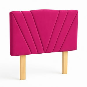 Ethan Desing - Respaldo 2 Plazas Tubular En V Fucsia