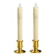 thumbnail image 2 of 2pcs calientan la vela llevada romántica de las llamas del oscilación de las velas reales oro casero de la boda b, 2 of 5