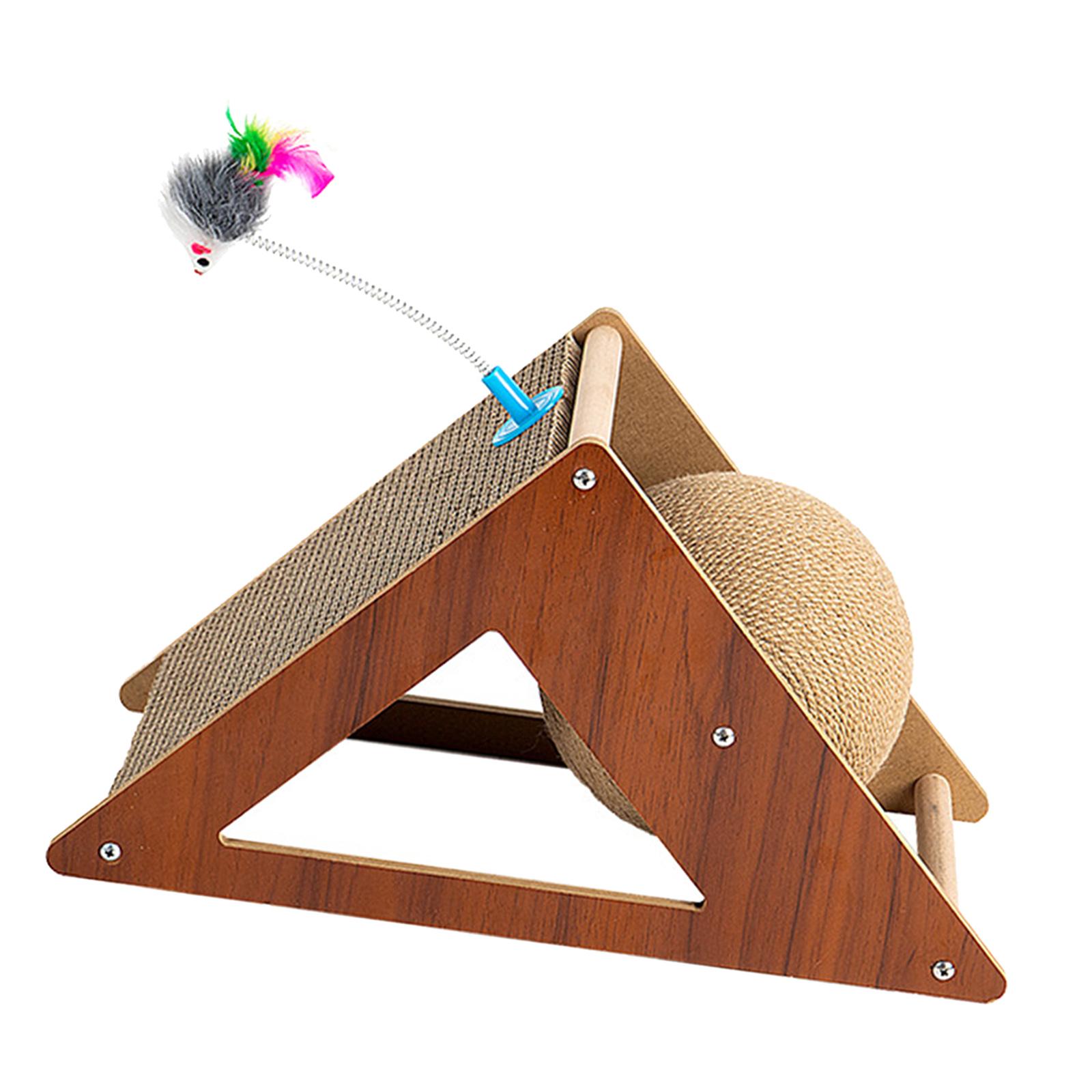 Ioensy - Rascador Para Gatos, Juguete Para Amolar Patas Para Gatos Y Gatitos, Rascador Para Gatos, Tablero Para Rascar Con Juguete