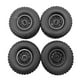 thumbnail image 3 of Neumáticos De Rueda De Goma De 4 Piezas Para Camión Militar WPL Piezas De Actualización De Coche RC, 3 of 3