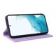 thumbnail image 4 of Funda Billetera de Cuero para Samsung Galaxy S22 con Tarjetero y Soporte - Tapa Magnética Morado, 4 of 6