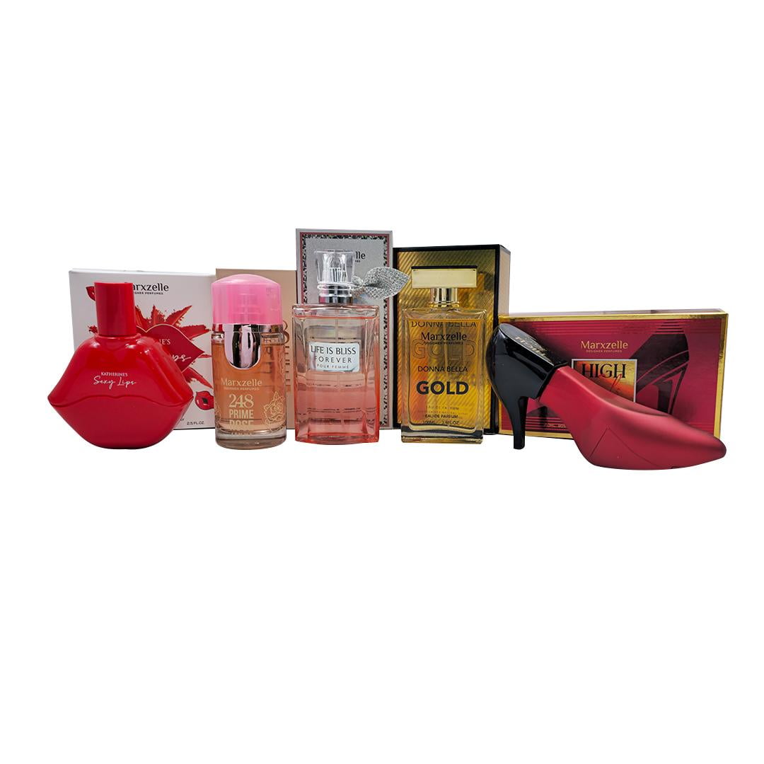 Pack De Perfumes 5x4 Para Mujer Marxzelle