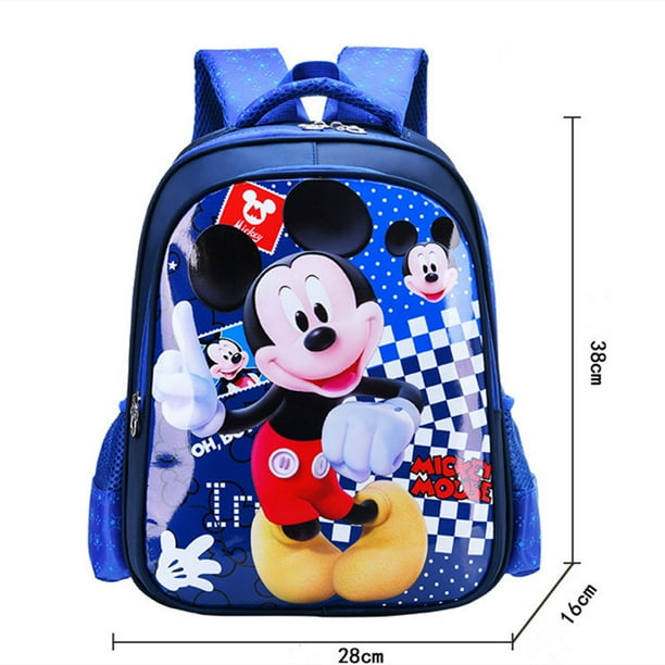 Fashion Mickey Mouse Backpack for Boys Cute Hello Kitty Children Girl School Bag Kids Backpacks