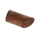 thumbnail image 1 of Gancho de pared de madera clavijas pasillo perchero titular moderno nogal negro 3x6cm, 1 of 5