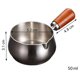 thumbnail image 4 of Taza Medidora Acero Inoxidable Mango Madera Pequeña 50ml plateado Unico, 4 of 4