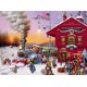 thumbnail image 1 of Rompecabezas Buffalo Games Charles Wysocki Whistle Stop, 1 of 5