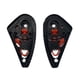 thumbnail image 1 of 2 Piezas De Reparación De La Base Del Protector Del Casco De Motocicleta Para AIS 611 318 310, 1 of 5