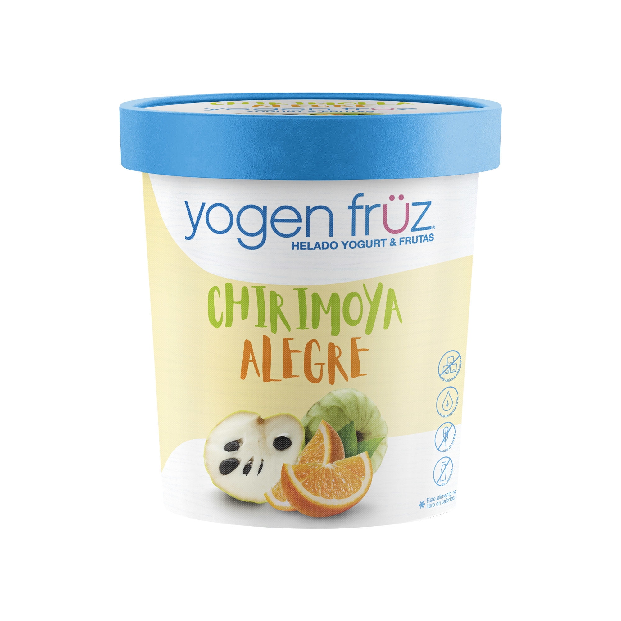 Helado Chirimoya Alegre Pote 800 ml Yogen Fruz