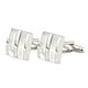 thumbnail image 3 of Moda Charm Brass Shell Business Gemelos Boda Fiesta Festival Regalo, 3 of 5