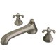thumbnail image 1 of Llave de llenado para tina romana Kingston Brass French Country, níquel cepillado, 1 of 3