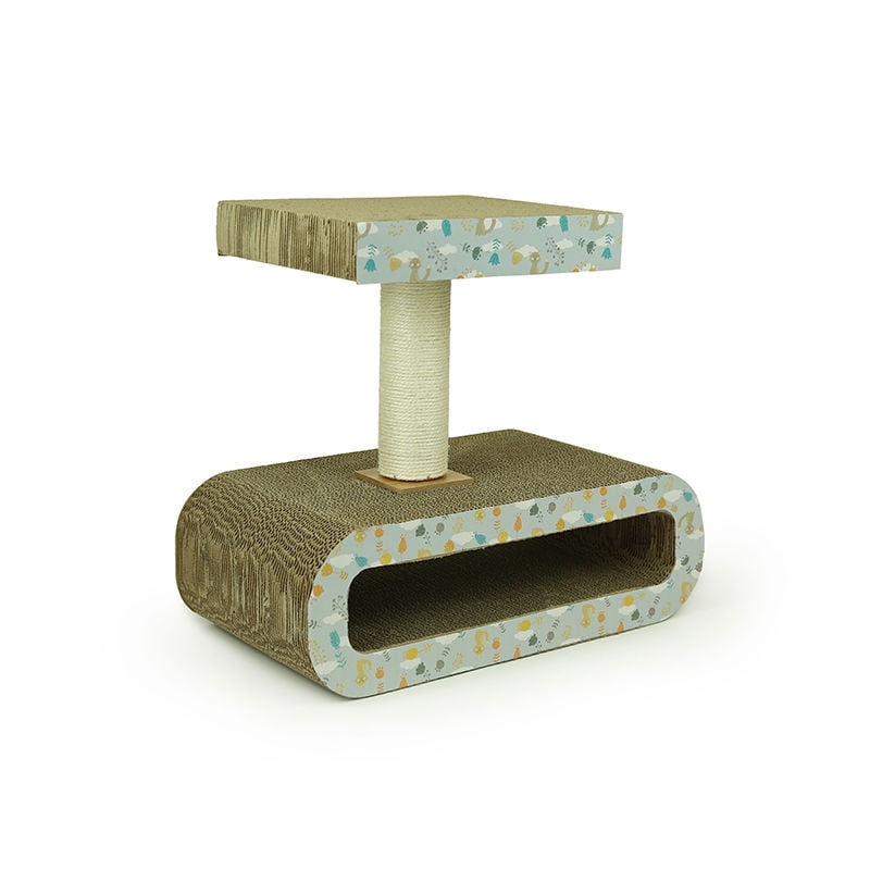 Brnx - Rascador Para Gato Con Pedestal 45X24X40Cm