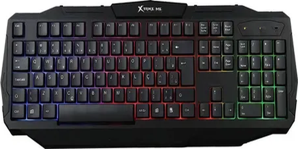 Genérico - Teclado Xtrike Me Kb-302 Gamer Usb Iluminado Negro