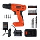 thumbnail image 1 of Taladro/destornillador inalámbrico BLACK+DECKER 20V MAX POWERECONNECT LD120VA, 1 of 3