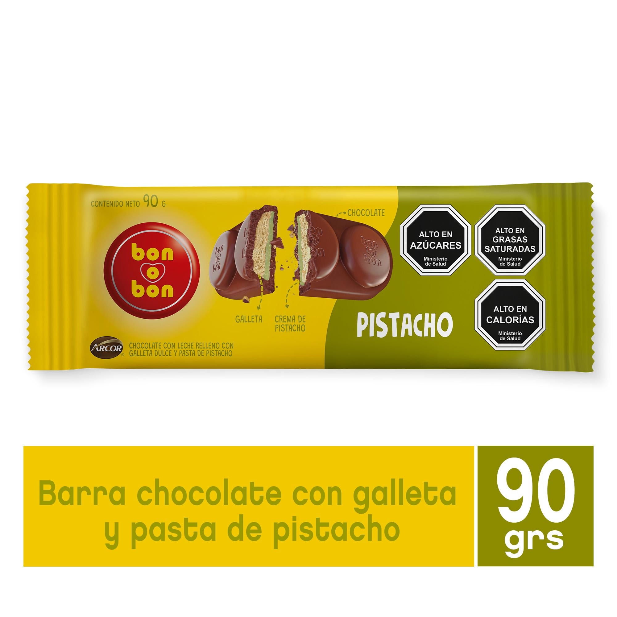Tableta de Chocolate bob galleta pistacho, 90 g