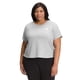 thumbnail image 1 of Camiseta THE NORTH FACE Wander Crossback Plus para mujer 2X gris, 1 of 3