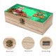thumbnail image 3 of Es un Mundo Muy Muy Grande Caja Organizadora de Madera Rústica - Caja Decorativa Multifuncional para Escritorio, Hogar, Oficina, Joyas y Manualidades, 3 of 6