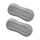 thumbnail image 2 of 2 Correas De Pesas Para Tobillos, Para Entrenamiento De Piernas, Pilates, Caminatas Y Fitness, Color Gris, 0,3 Kg, 2 of 5