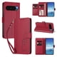thumbnail image 2 of Funda Cartera Trébol para Google Pixel 10 5G con Ranuras Tarjetas y Carga Inalámbrica Rojo, 2 of 6