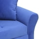 thumbnail image 4 of Sofa Lua 3c Felpa 20 Azul Rey, 4 of 4